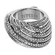 Open Swirl Diamond Ring